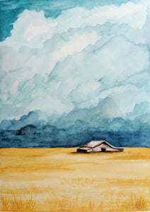 Cloudy Sky Art Print