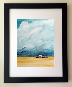 Cloudy Sky Art Print