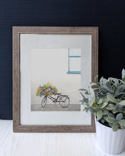 Load image into Gallery viewer, Bicycle + Flowers Art Print