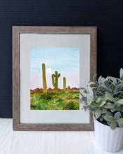 Load image into Gallery viewer, Cactus Sunrise Art Print