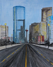 Load image into Gallery viewer, Calgary from Centre Street Art Print