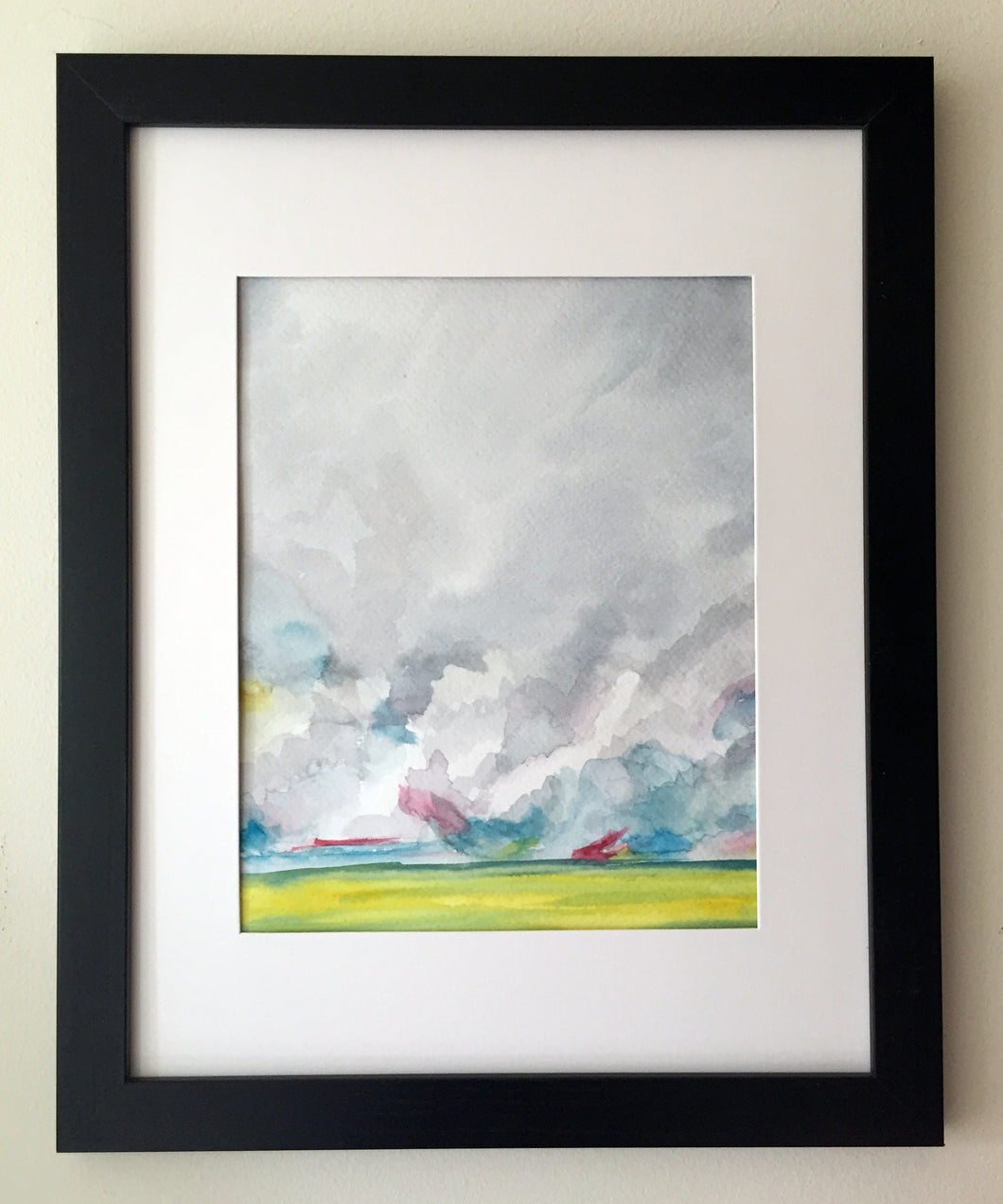 Colourful Clouds Art Print