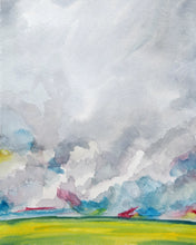 Load image into Gallery viewer, Colourful Clouds Art Print