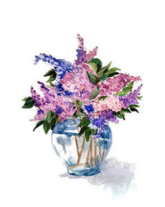 Lilac Vase Art Print