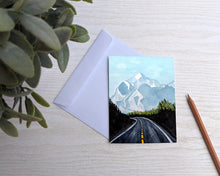 Load image into Gallery viewer, Mountain Road Greeting Card