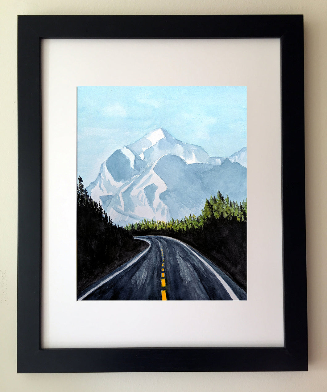 Mountain Highway Art Print