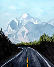 Load image into Gallery viewer, Mountain Highway Art Print