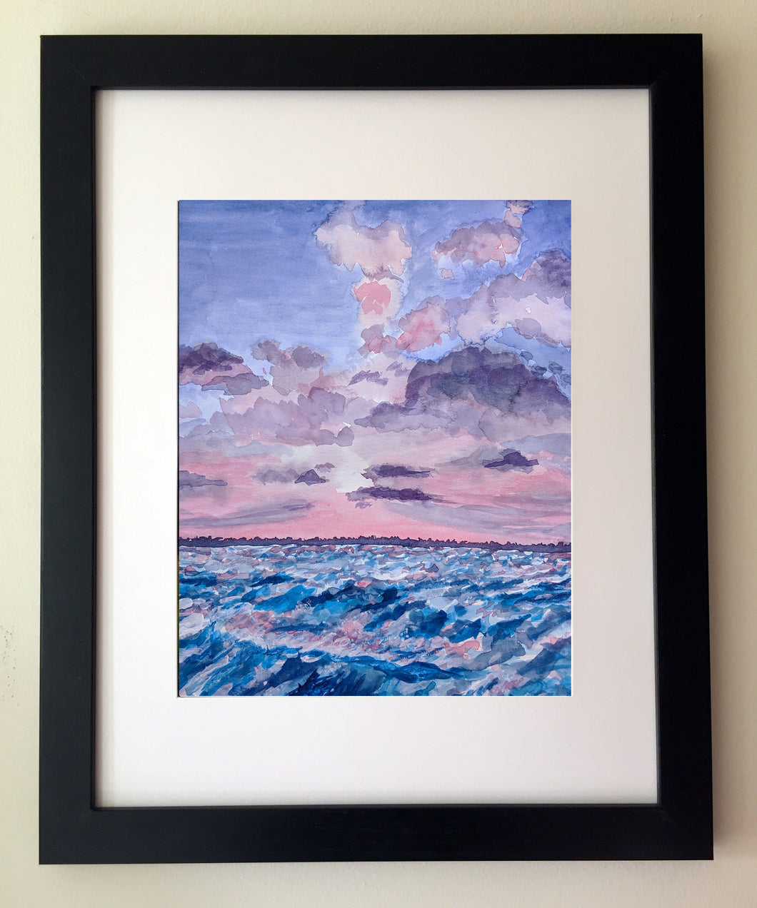 Ocean Sunset Art Print