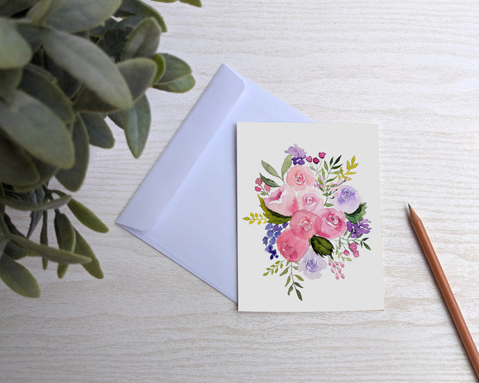 Spring Bouquet Greeting Card