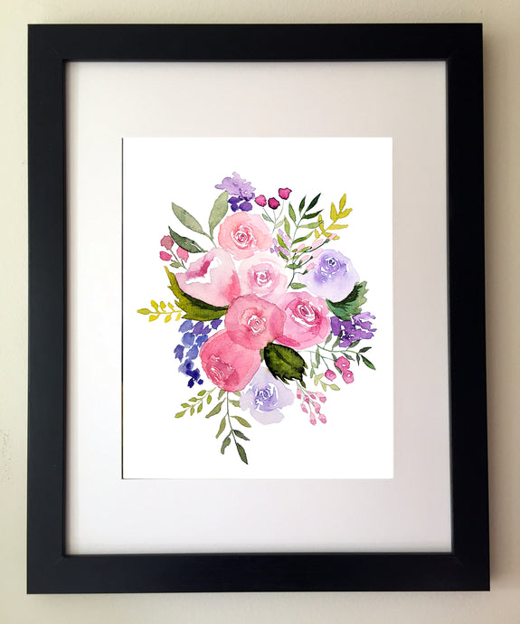 Springtime Bouquet Art Print