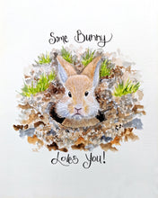 Load image into Gallery viewer, Some Bunny Loves You Art Print