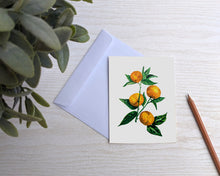 Load image into Gallery viewer, Tangerines Greeting Card